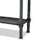Baxton Studio Garvey French Provincial Dark Blue Gray Wood 3-Drawer Entryway Console Table 179-11329-Zoro - alternate 4